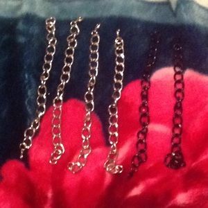 6 pack of Chain bracelets